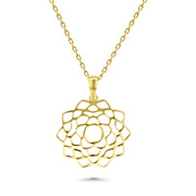 HERSHE , 14 Karat Gold Chakra Pendant Necklace